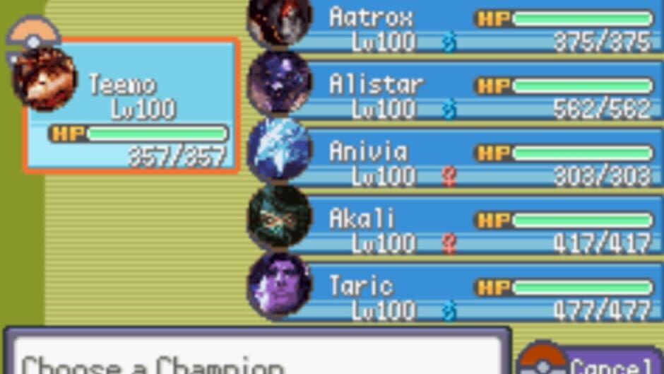 Скриншот 4 из Pokémon League of Legends