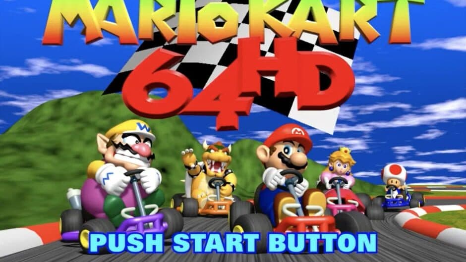 Скриншот 2 из Mario Kart 64 HD