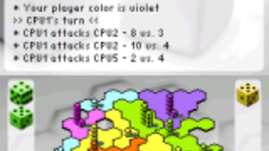 Скриншот 2 из Dicewars DS