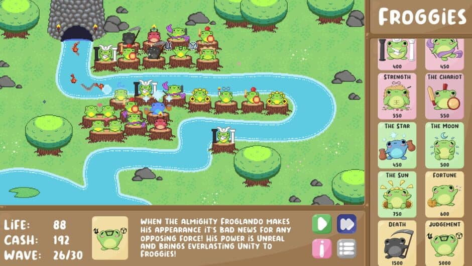 Скриншот 4 из Ninja Froggies