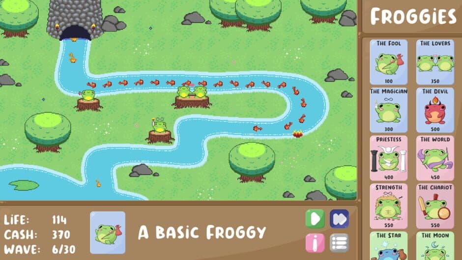 Скриншот 3 из Ninja Froggies