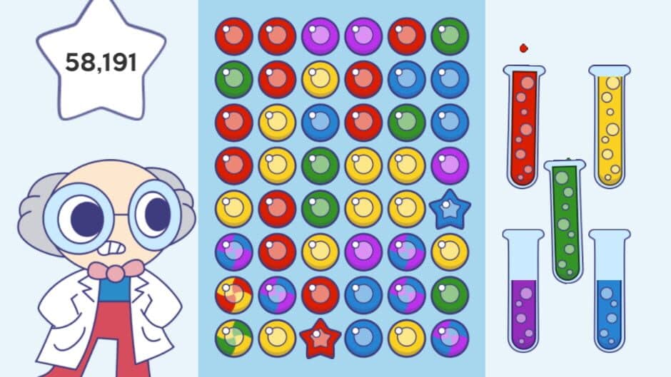 Скриншот 1 из Dr. Bon Bon Puzzle