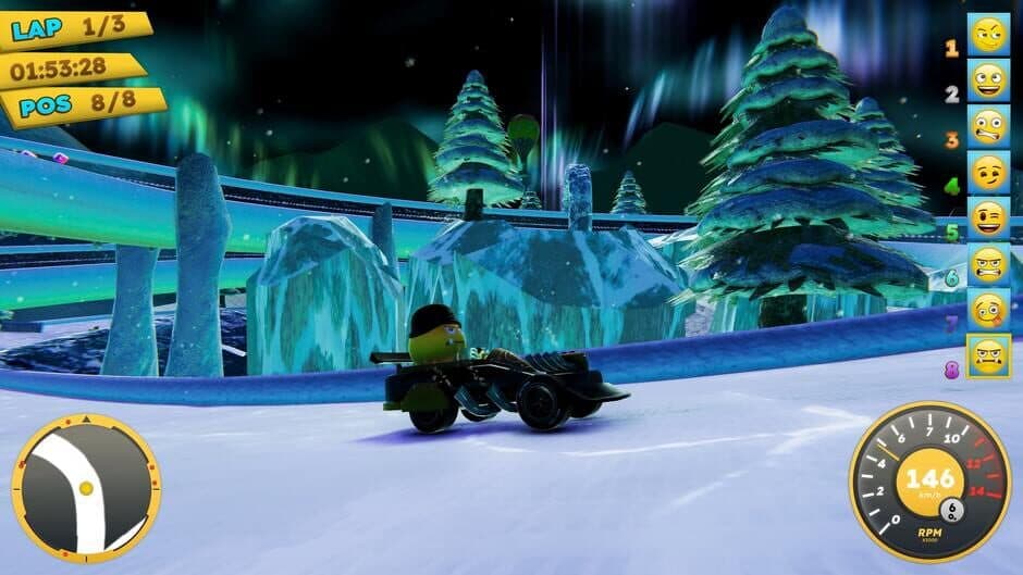 Скриншот 7 из Emoji Kart Racer