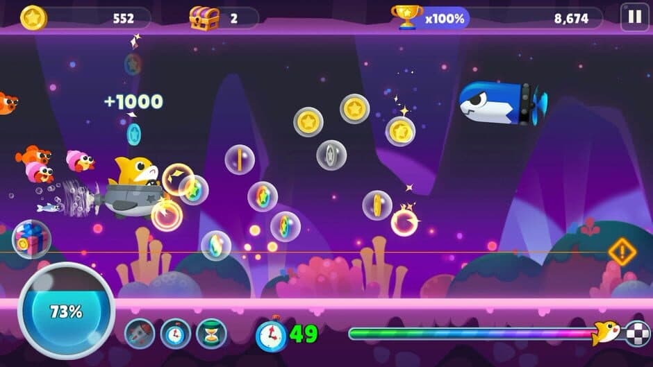 Скриншот 6 из Baby Shark Run Away