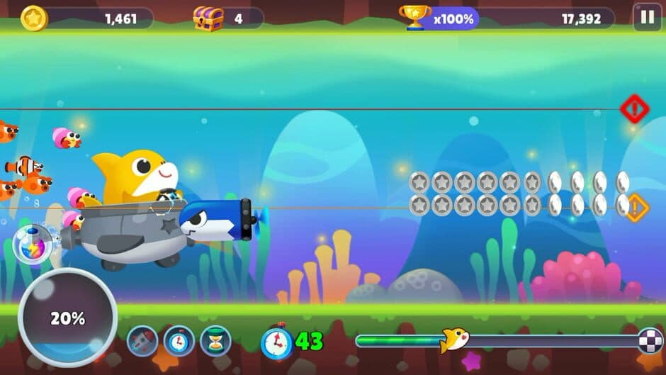 Скриншот 7 из Baby Shark Run Away