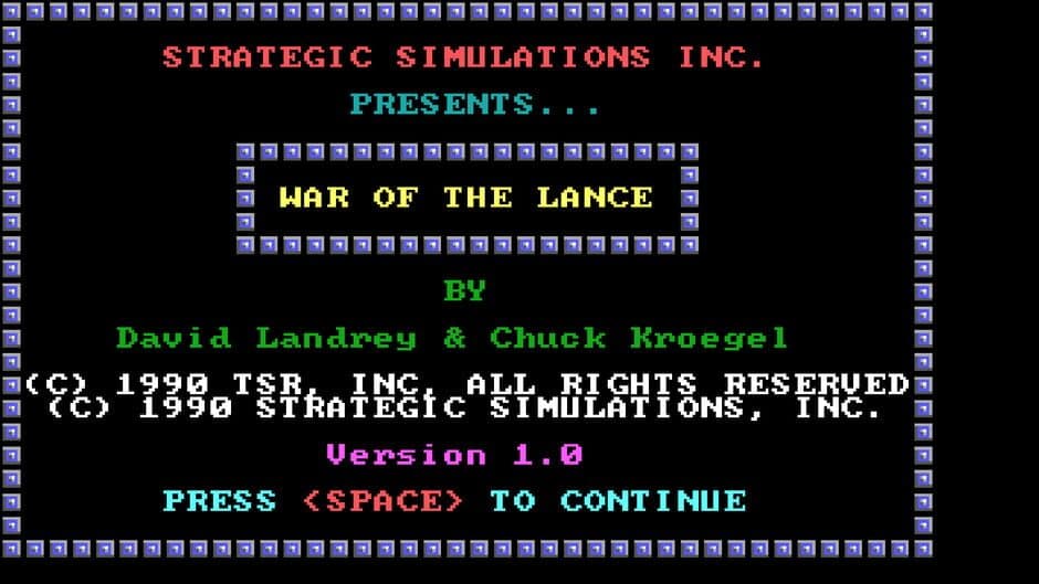 Скриншот 3 из War of the Lance