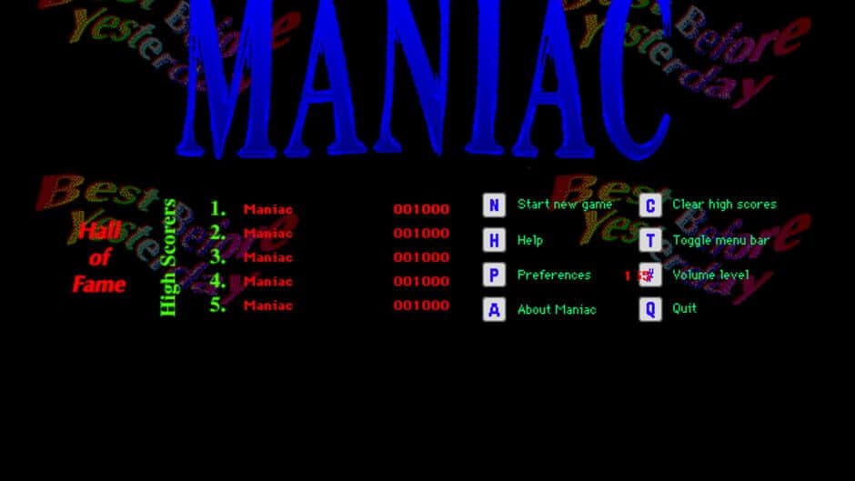 Скриншот 1 из Maniac