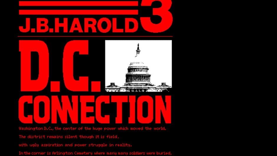 Скриншот 6 из J.B. Harold 3: D.C. Connection