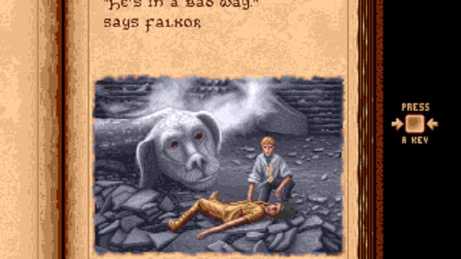Скриншот 1 из The Neverending Story II: The Arcade Game