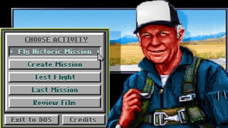 Скриншот 1 из Chuck Yeager's Air Combat