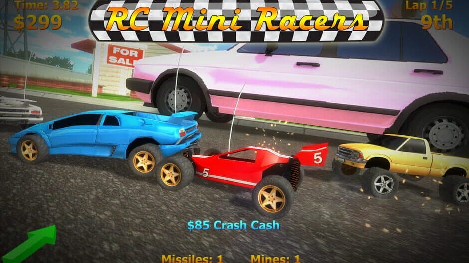 Скриншот 2 из RC Mini Racers