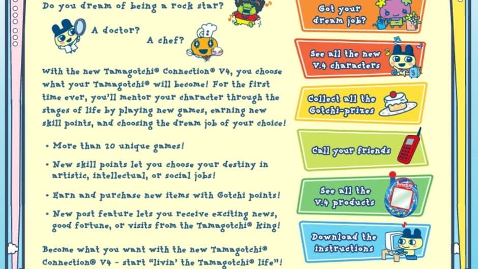 Скриншот 2 из Tamagotchi Connection V4