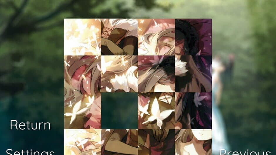 Скриншот 2 из Anime Girl Slide Puzzle
