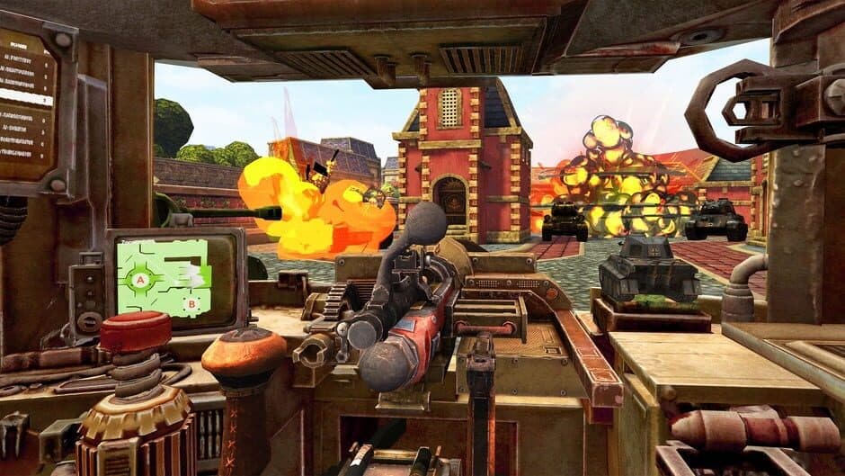 Скриншот 2 из World War Toons: Tank Arena VR