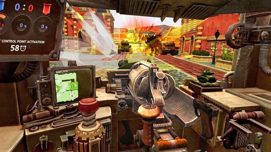 Скриншот 1 из World War Toons: Tank Arena VR
