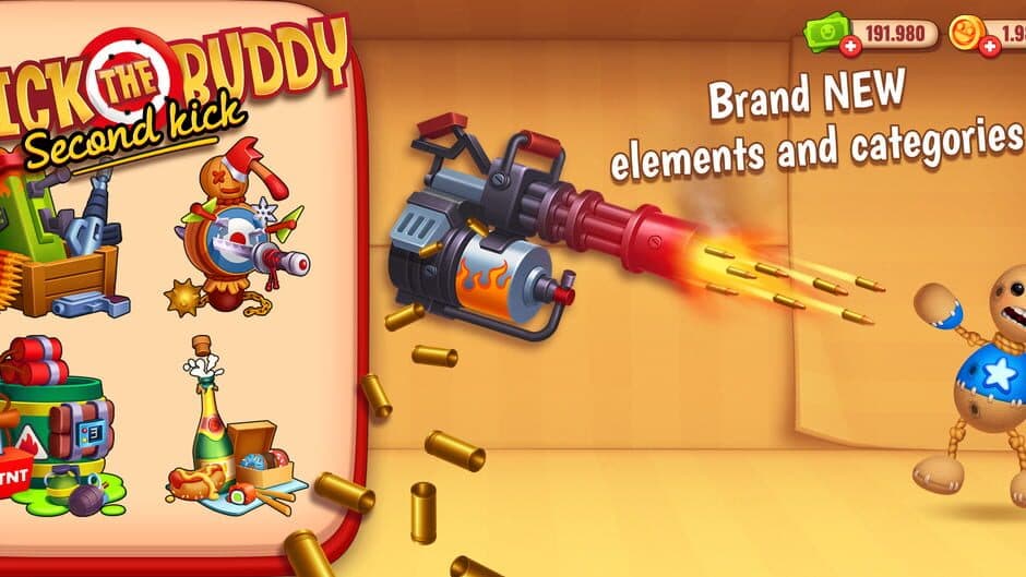 Скриншот 2 из Kick the Buddy: Second Kick
