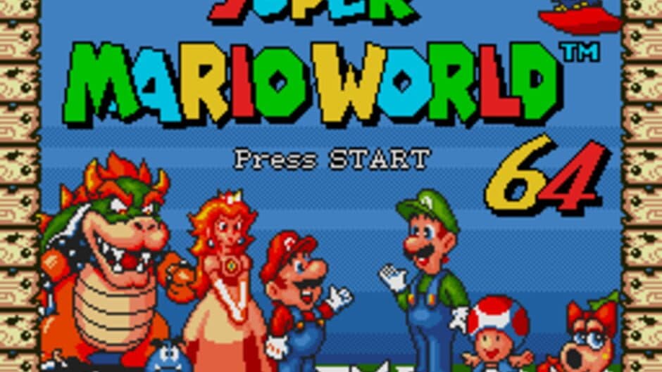 Скриншот 1 из Super Mario World 64