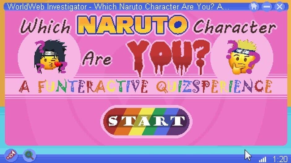 Скриншот 5 из Which Naruto Character Are You?