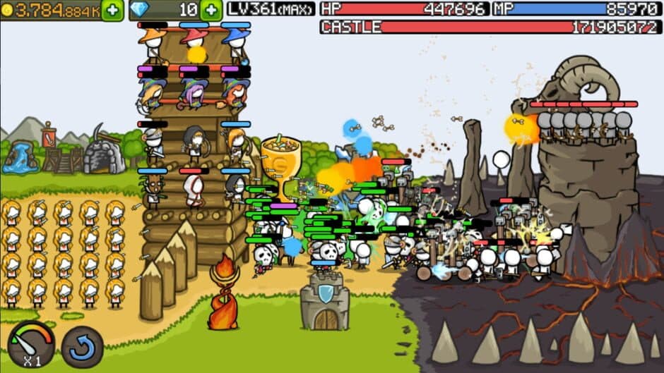 Скриншот 1 из Grow Castle