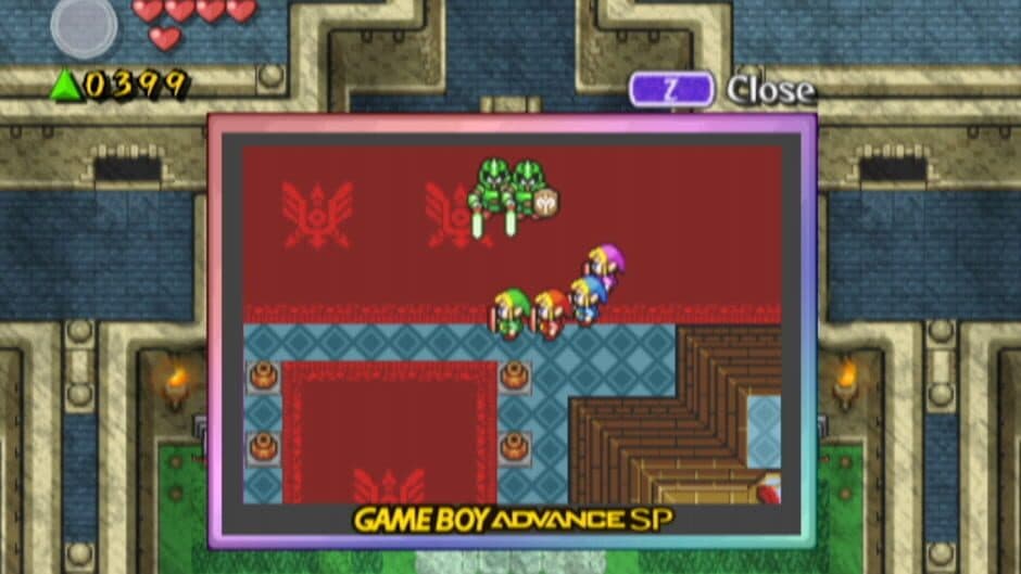 Скриншот 4 из The Legend of Zelda: Four Swords Adventures