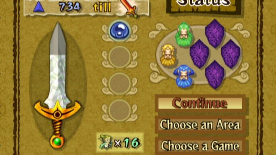 Скриншот 7 из The Legend of Zelda: Four Swords Adventures