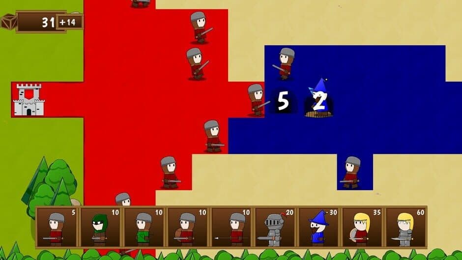 Скриншот 1 из Fantasy Mercenary Wars