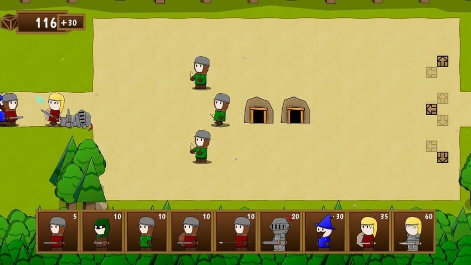 Скриншот 4 из Fantasy Mercenary Wars