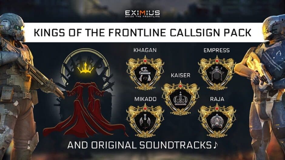 Скриншот 3 из Eximius: Seize the Frontline - Exclusive Callsign Pack: Kings of Frontline