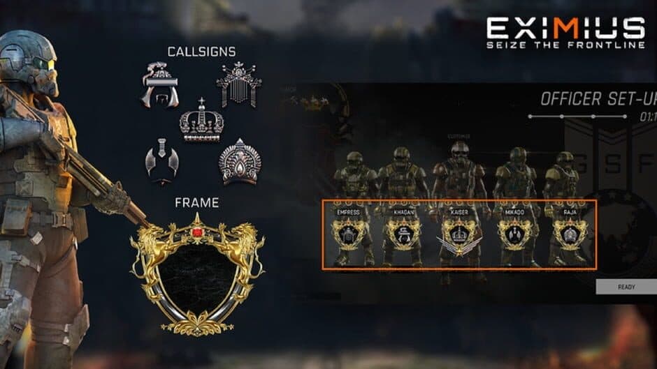 Скриншот 1 из Eximius: Seize the Frontline - Exclusive Callsign Pack: Kings of Frontline