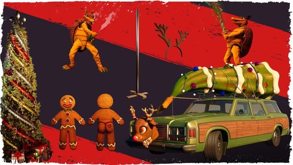Скриншот 1 из Saints Row: Merry Saintsmas Cosmetic Pack