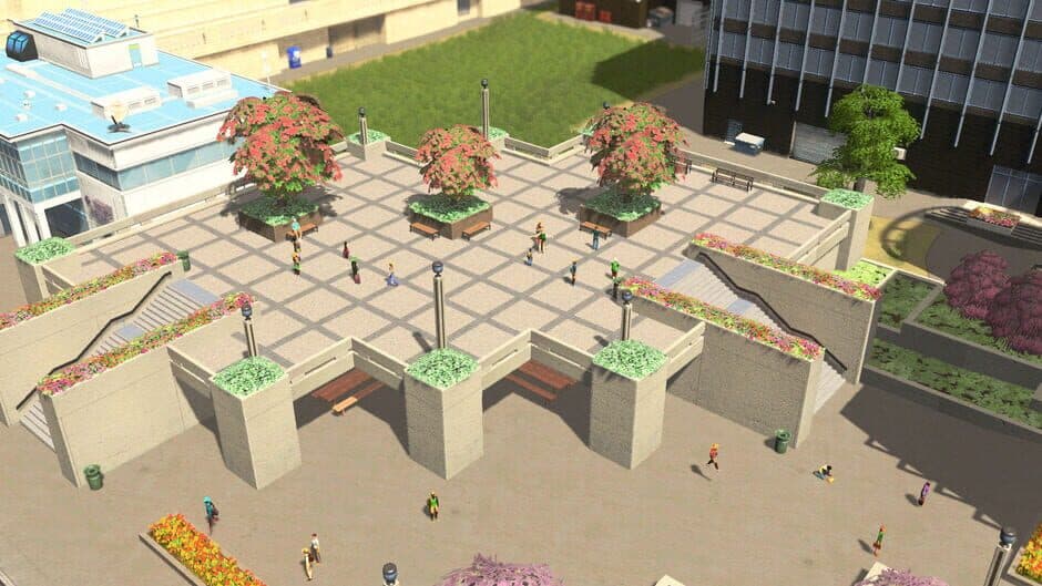 Скриншот 2 из Cities: Skylines - Financial Districts Bundle