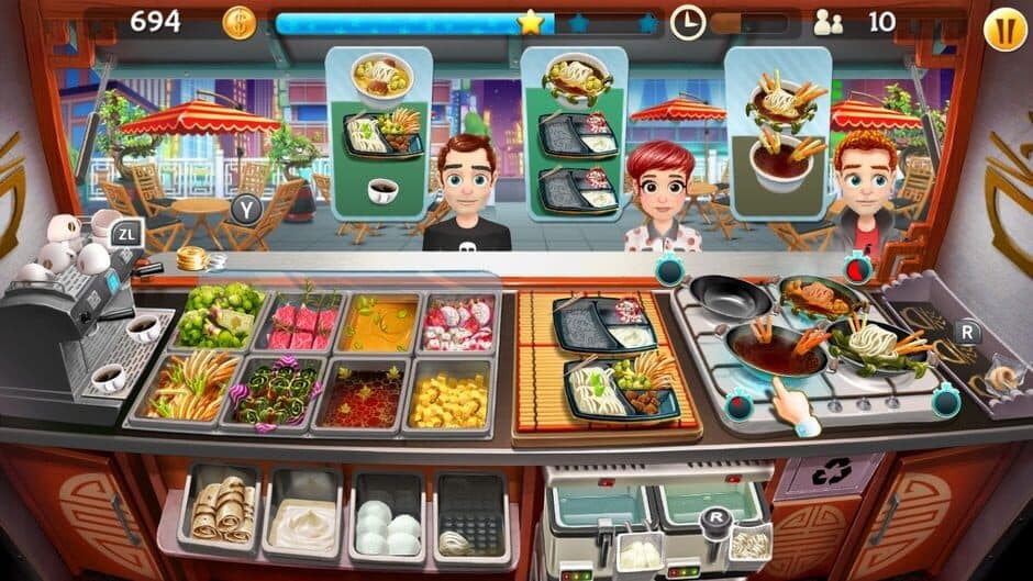Скриншот 2 из Food Truck Tycoons: 2 in 1 Bundle