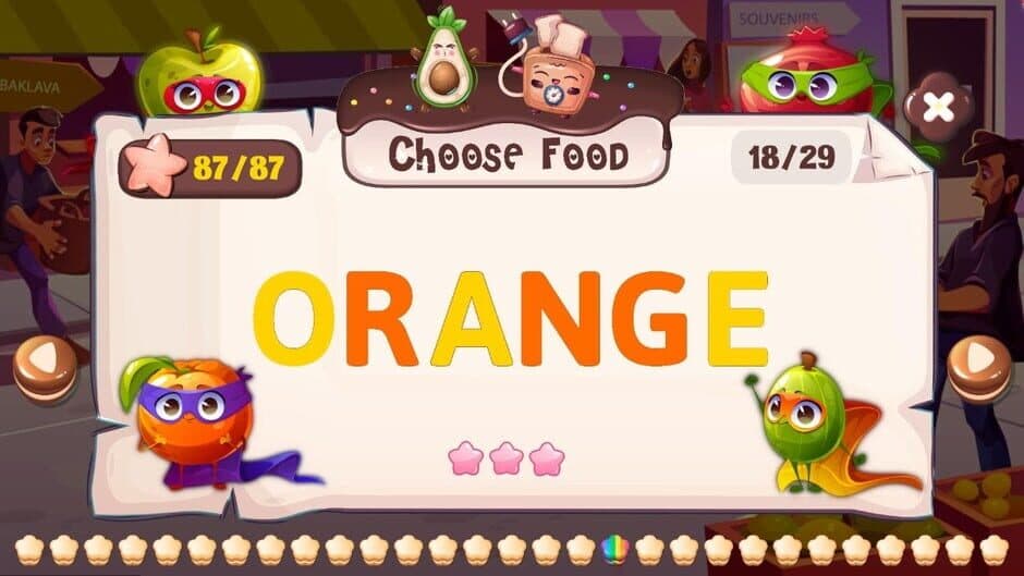 Скриншот 2 из ABC Follow Me: Food Festival
