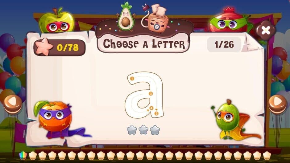 Скриншот 5 из ABC Follow Me: Food Festival