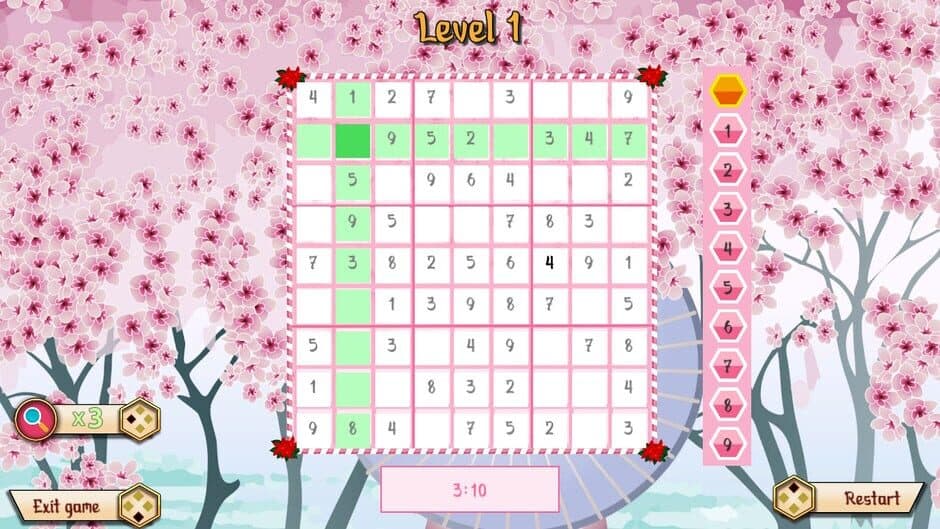 Скриншот 1 из Think Logic! Sudoku: Binary - Suguru