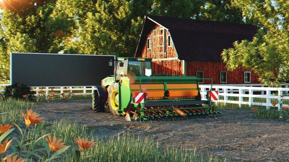 Скриншот 1 из Farming Real Simulation Tractor, Combine Trucks Farmer Land Game