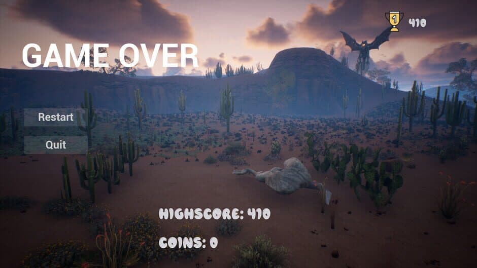 Скриншот 10 из T-Rex Dinosaur Game