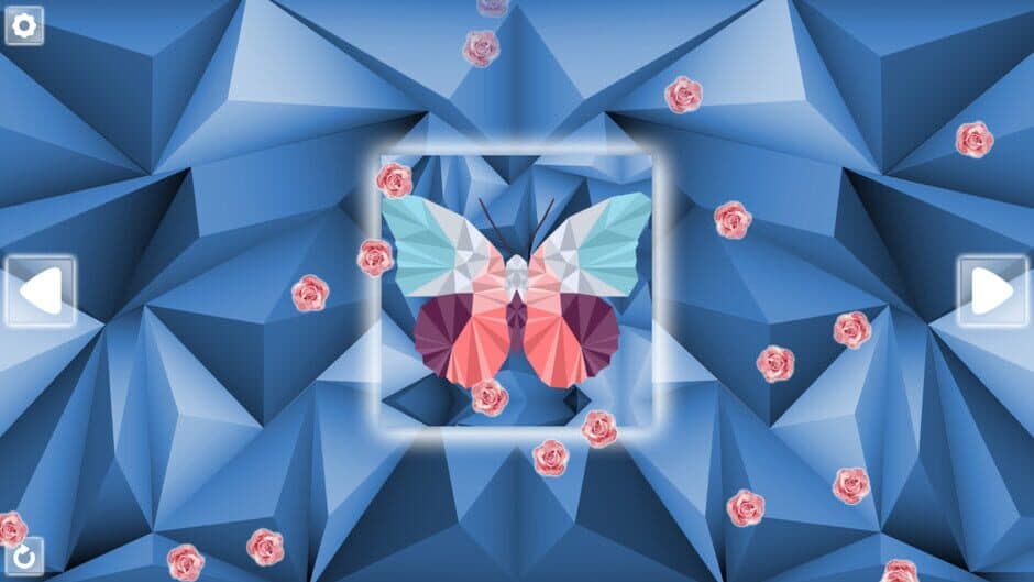 Скриншот 4 из Poly Puzzle: Butterflies