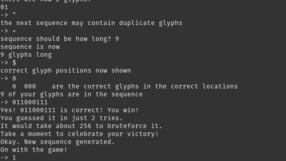 Скриншот 4 из Glyph Guesser