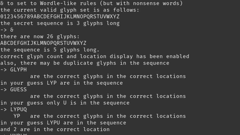 Скриншот 3 из Glyph Guesser