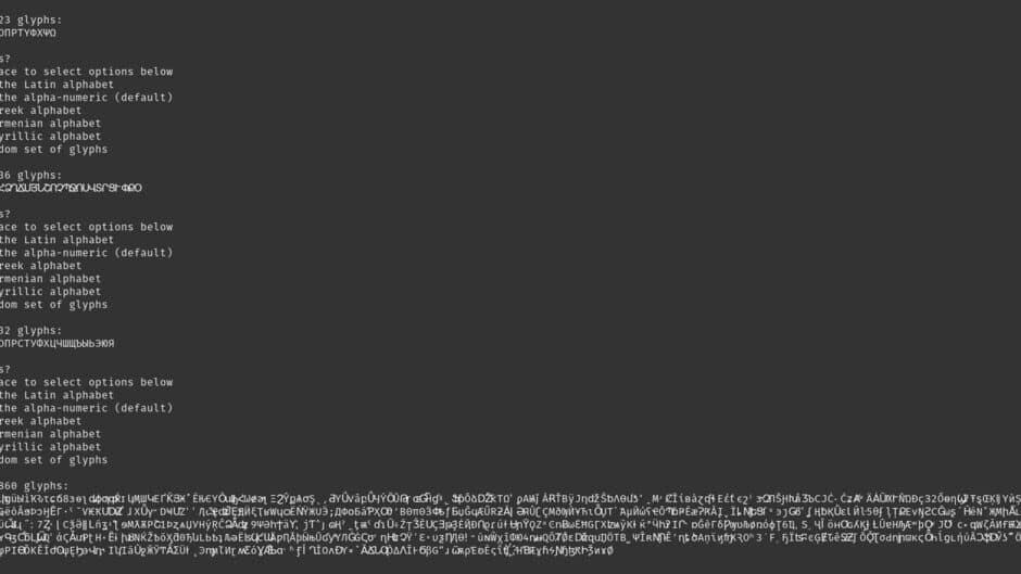 Скриншот 5 из Glyph Guesser