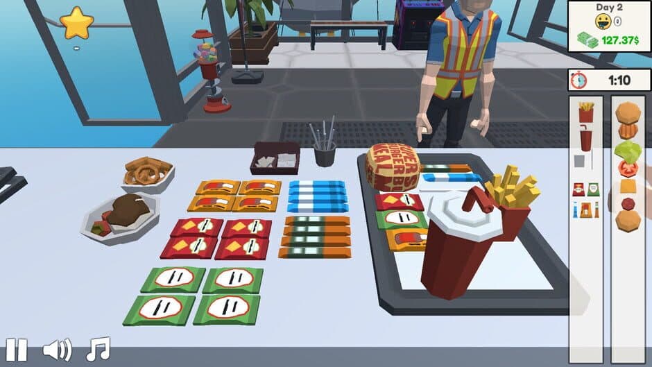 Скриншот 1 из Fast Burger Simulator