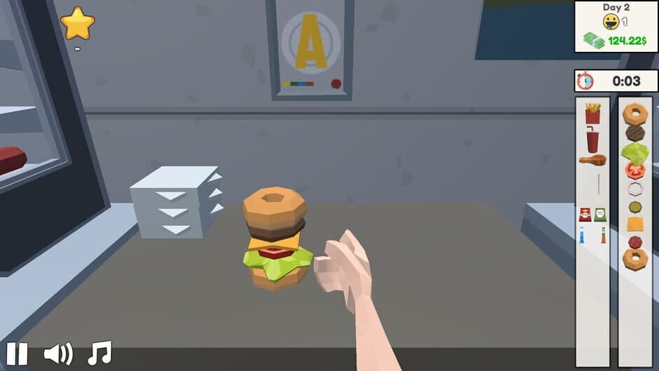Скриншот 2 из Fast Burger Simulator