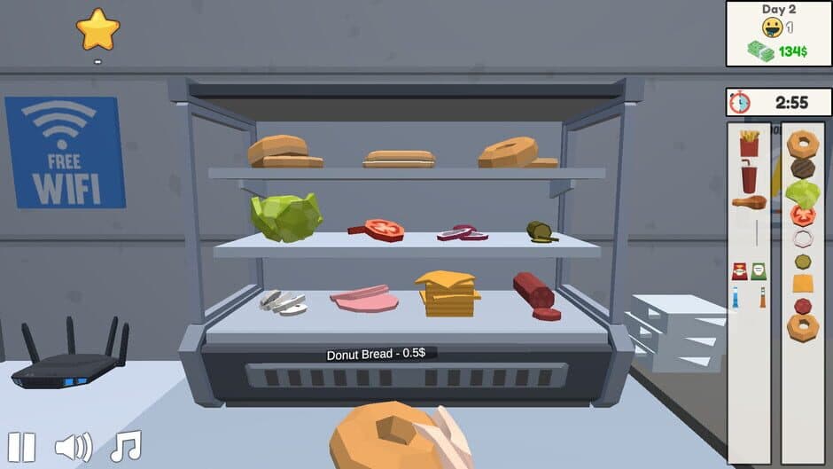 Скриншот 4 из Fast Burger Simulator