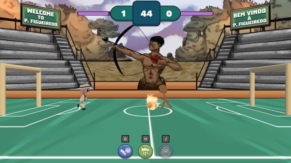 Скриншот 5 из Lendas do Pebol: Mythic Football
