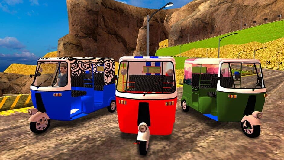 Скриншот 1 из Tuk Tuk Extreme: Real Car Driving Simulator & Parking 2023 Car Games 3D Vehicle
