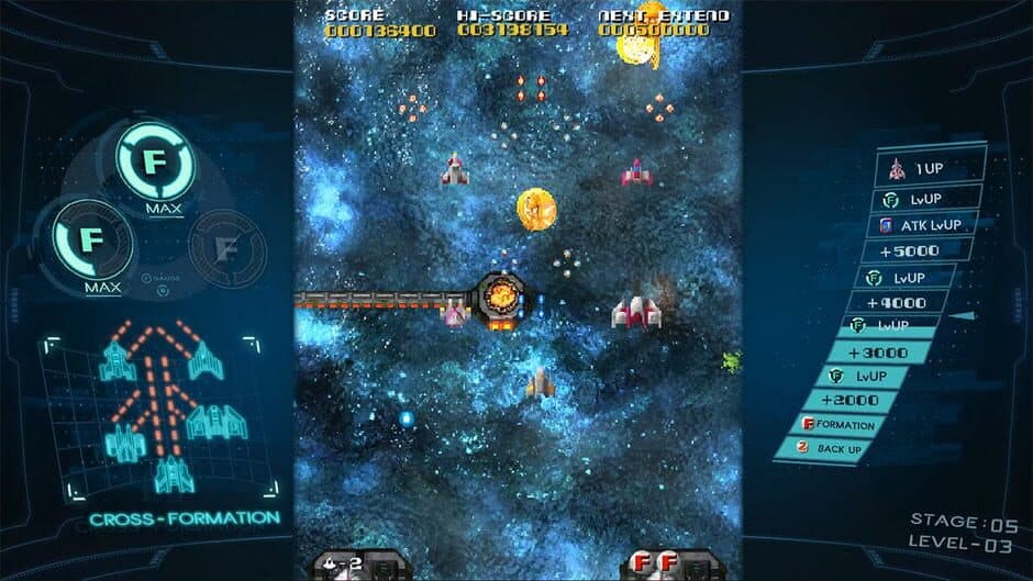 Скриншот 1 из Sol Cresta: Wing Galiber