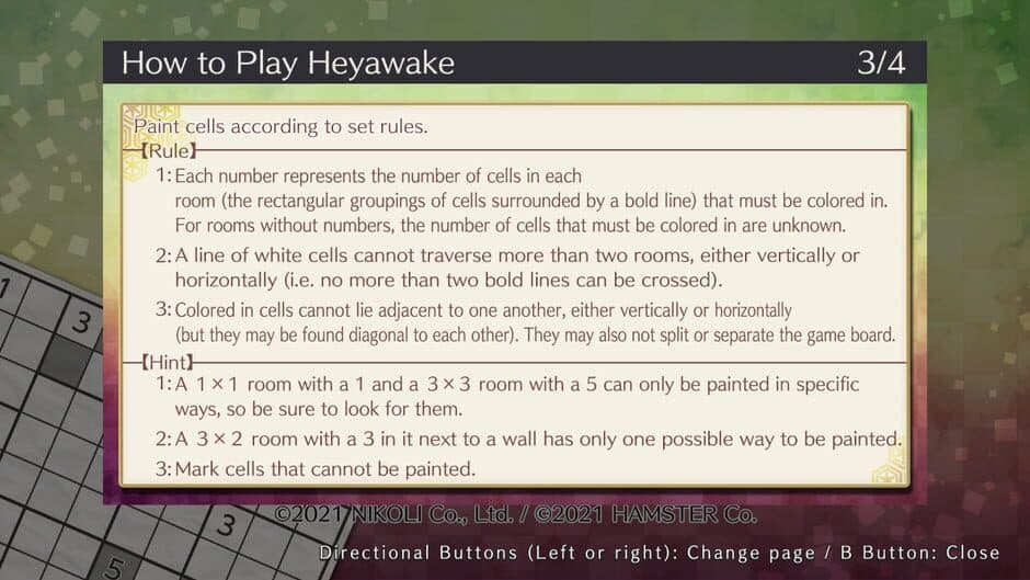 Скриншот 4 из Puzzle by Nikoli S Heyawake