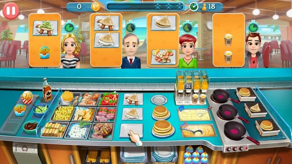 Скриншот 4 из Pancake Bar Tycoon: Premium Edition