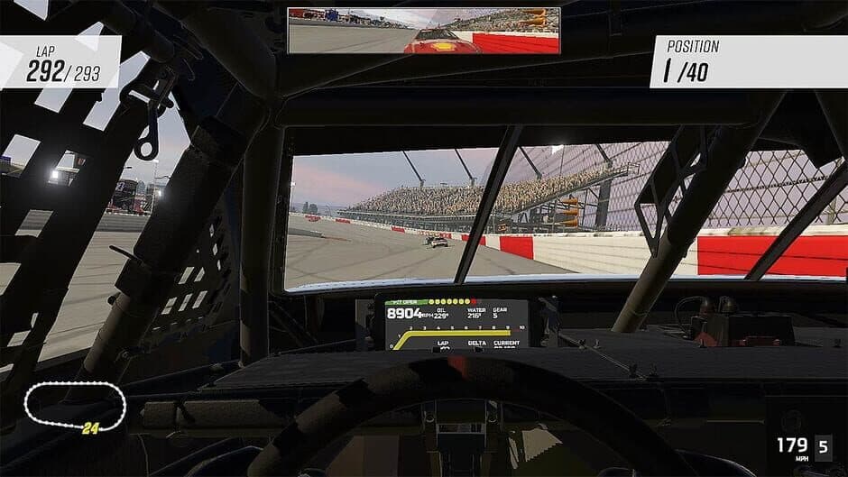 Скриншот 1 из NASCAR Rivals: Throwback Pack